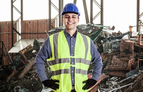 Recycling facilities for construction materials